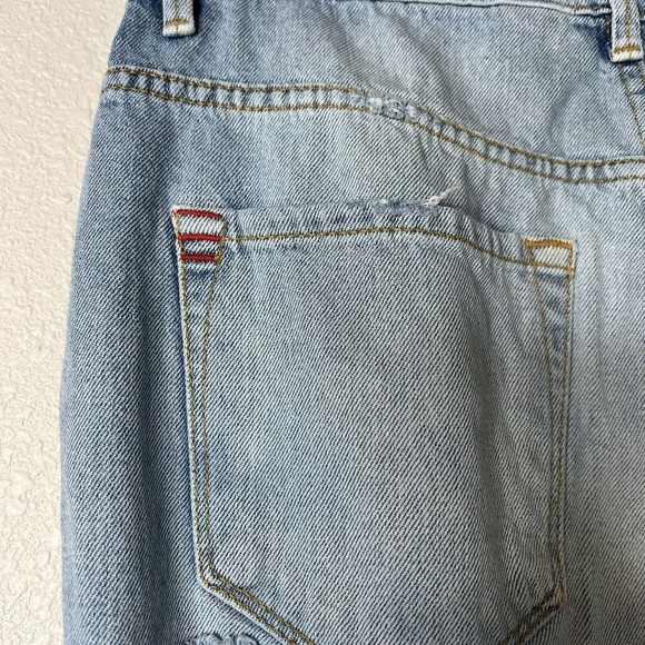 BDG Jeans Womens 28 Mom High Rise Distressed Denim Pants Ladies Blue - Picture 3 of 5